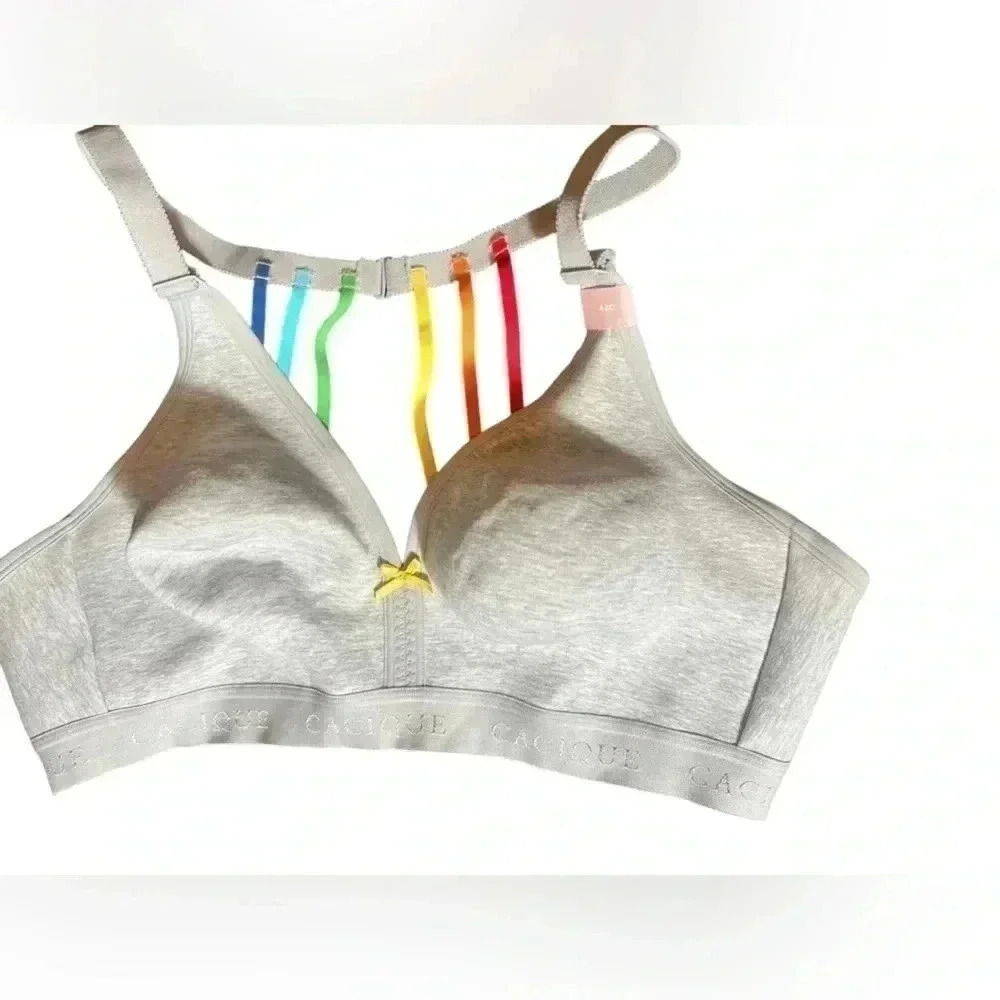 Rainbow strapped cacique Bras 42C